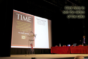 click here to see the slides of the talks